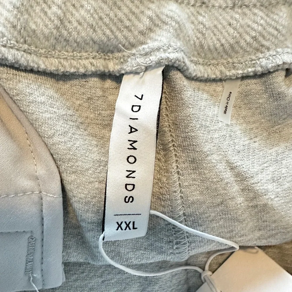 7Diamonds Generation Relaxed Jogger Mens XXL‎ ECR Grey GSTJ-1019 NWT